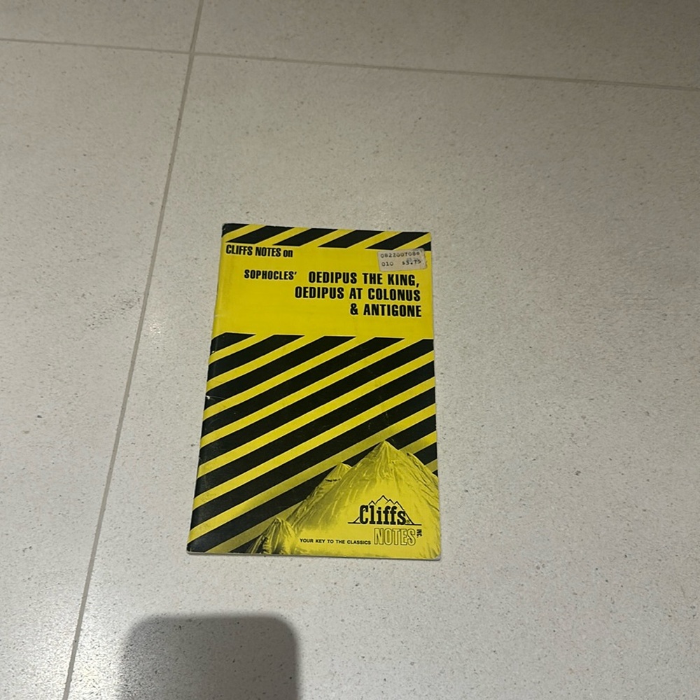Vintage Cliffs notes!  As shown in picture.